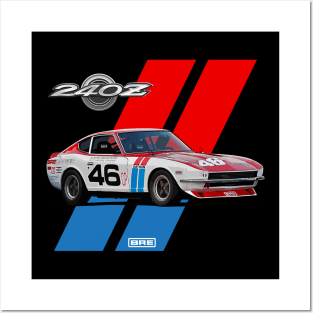 BRE Datsun 240z - National Champion Posters and Art